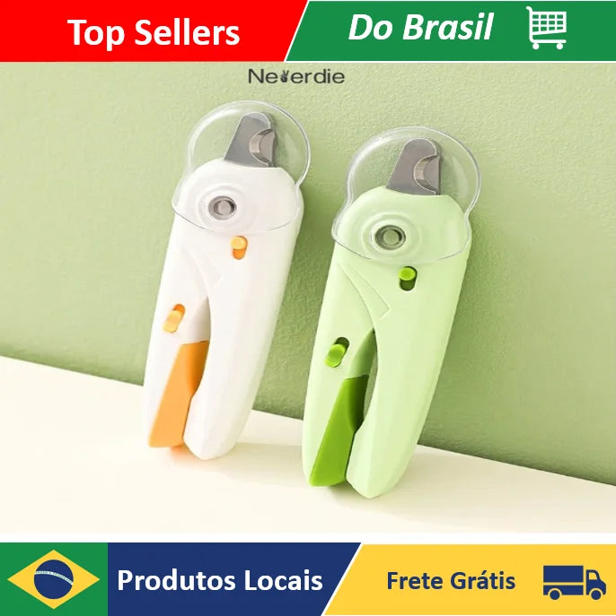 3-in-1 LED Light Cat Dog File Pliers Nail Clipper