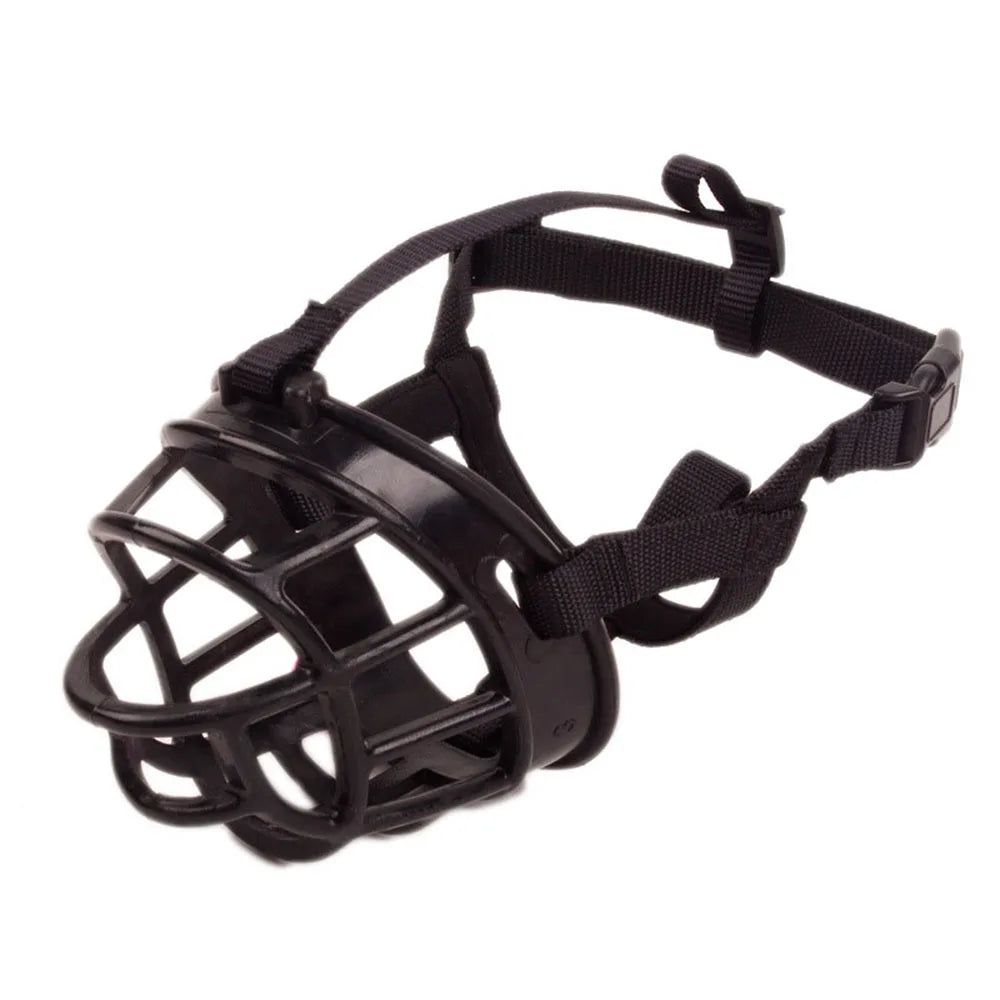 Comfy Soft Silicone Pet Dog Muzzle Breathable Basket Muzzle for Small Medium Large and X-Large Dogs Stop Biting Barking Chewing