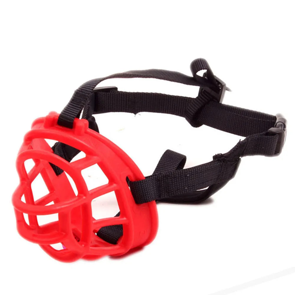 Comfy Soft Silicone Pet Dog Muzzle Breathable Basket Muzzle for Small Medium Large and X-Large Dogs Stop Biting Barking Chewing