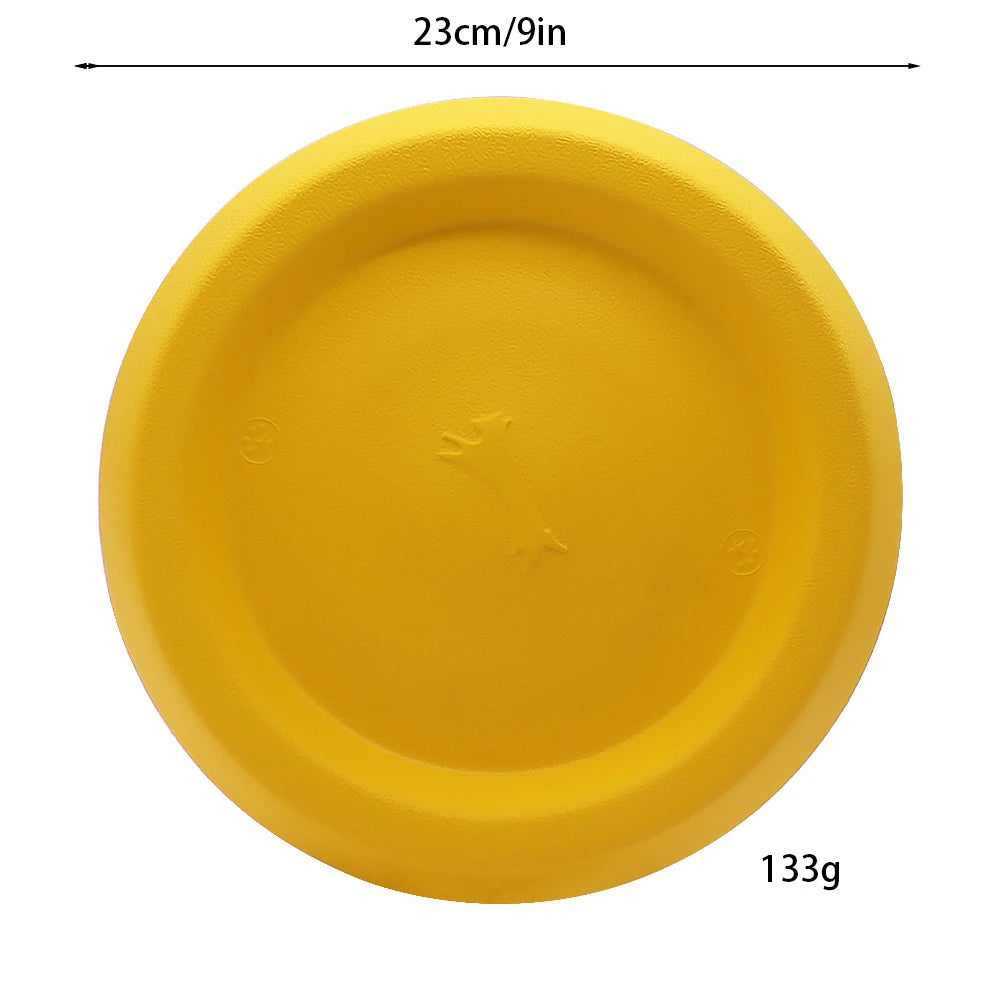 Dog Toys Pet Flying Discs EVA Dog Flying Disc Ring for Fetch Tug Games Soft Safe Chew Toy for Large Dogs Puppies Outdoor Play