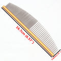 Pet Comb Aluminium Handle Dog Grooming Comb Colorful Cat Flur Comb Light Colorful Brush for Pet Salon Dropshipping
