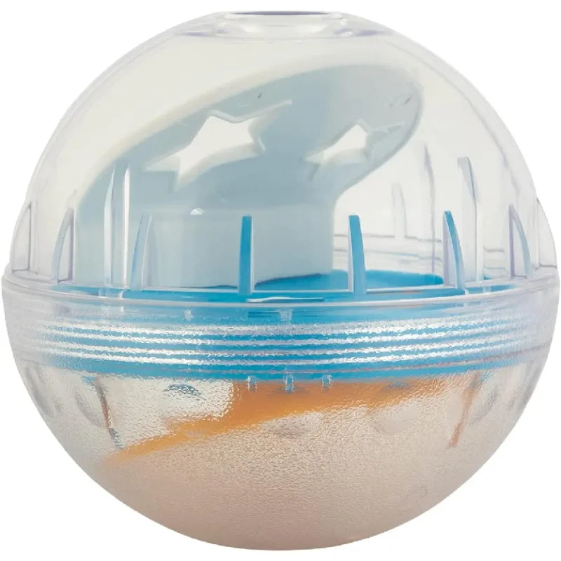 Pet Puzzle IQ Treat Ball Dog Treat Dispenser Toy Ball Interactive Dog Toy - 4" Dog Food Toy Stimulation, Slow Feeder
