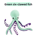 Squeaky Octopus Plush Dog Toy Indestructible Teething Chew Toy Interactive Sound Pet Stress Relief Boredom Toy for Dogs and Cats