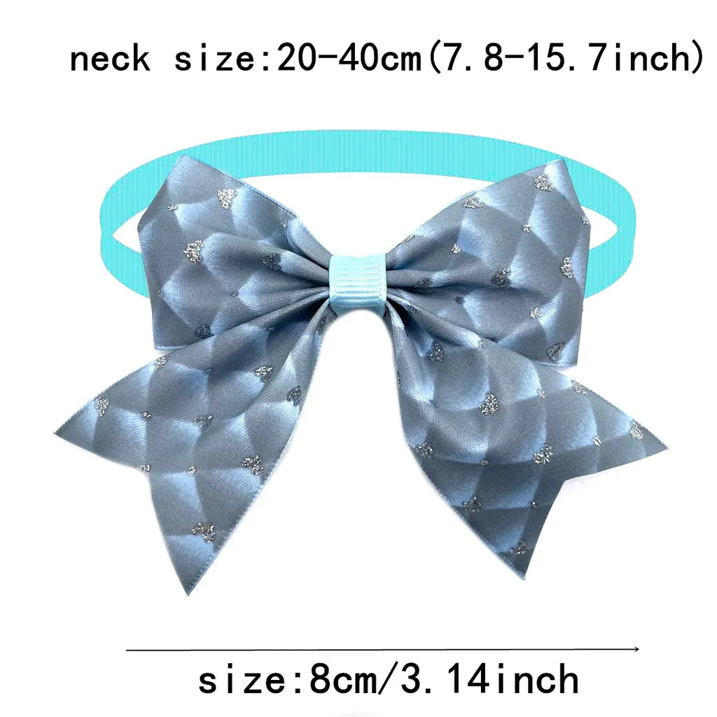 50/100pcs Dog Bow Tie Love Style Pet Supplies Neckties Small Dog Bowtie Pet Dog Cat Bowties Small Dog Grooming Accessories