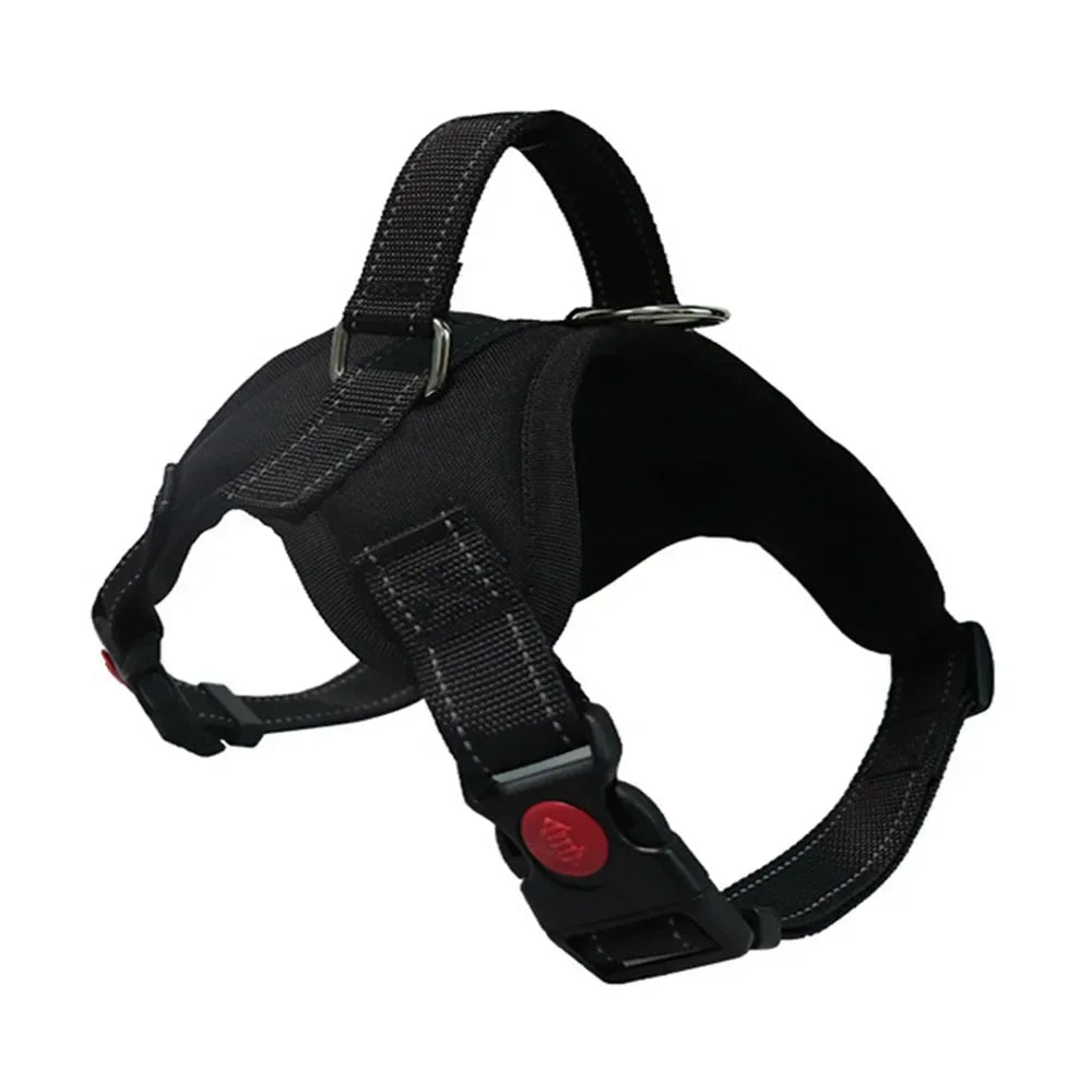 Adjustable Dog Harness Pet Large Dog Walk Out Harness Vest Collar with Hand Strap for Small Medium Large Dogs Pets Accessories