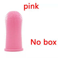1/2/3pcs Dog Super Soft Pet Finger Toothbrush Teeth Cleaning Bad Breath Care Nontoxic Silicone Tooth Brush Tool