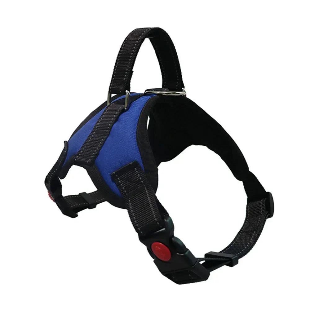 Adjustable Dog Harness Pet Large Dog Walk Out Harness Vest Collar with Hand Strap for Small Medium Large Dogs Pets Accessories
