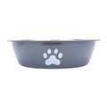 Large capacity stainless steel dog bowl anti-slip anti-rust dog water bowl pet feeder double-layer cat bowl suitable for puppies