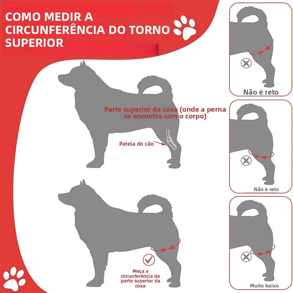 Pet Dog Knee Brace for Joint Pain Muscle Sore Leg Brace Rear Leg Bracer Support for Elderly Disabled Injured Dogs Knee Brace