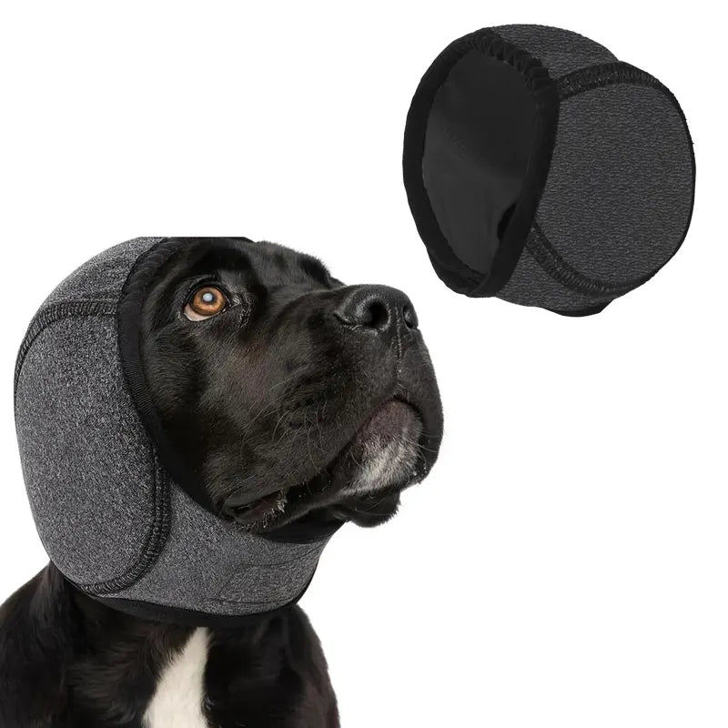 Pet Dog Ear Muffs Dog Noise Reduction Sound Insulation Swimming Waterproof Headgear Dog Emotional Soothing Headgear Dog Calming