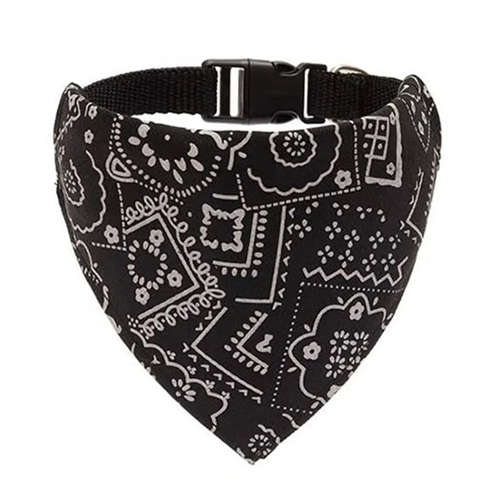 Dog Bandana Collar Scarf Cat Bandana Collar Adjustable Pet Collars for Puppy Cats Kitten Small Dogs Bandanas Scarf for Chihuahua