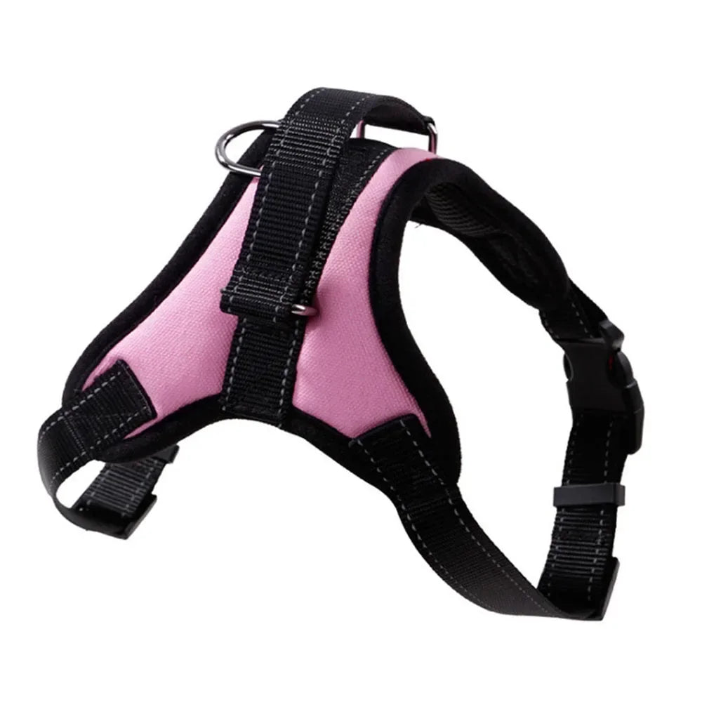 Adjustable Dog Harness Pet Large Dog Walk Out Harness Vest Collar with Hand Strap for Small Medium Large Dogs Pets Accessories