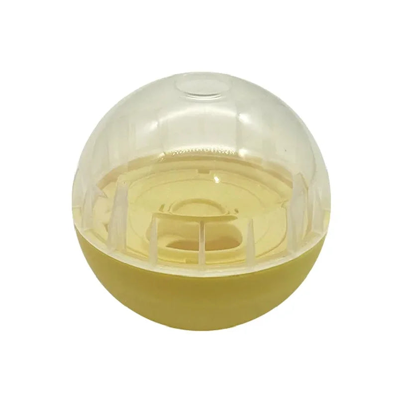 Pet Puzzle IQ Treat Ball Dog Treat Dispenser Toy Ball Interactive Dog Toy - 4" Dog Food Toy Stimulation, Slow Feeder