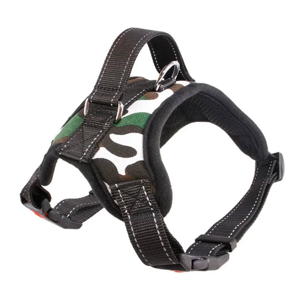 Adjustable Dog Harness Pet Large Dog Walk Out Harness Vest Collar with Hand Strap for Small Medium Large Dogs Pets Accessories