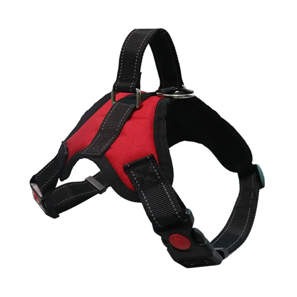 Adjustable Dog Harness Pet Large Dog Walk Out Harness Vest Collar with Hand Strap for Small Medium Large Dogs Pets Accessories