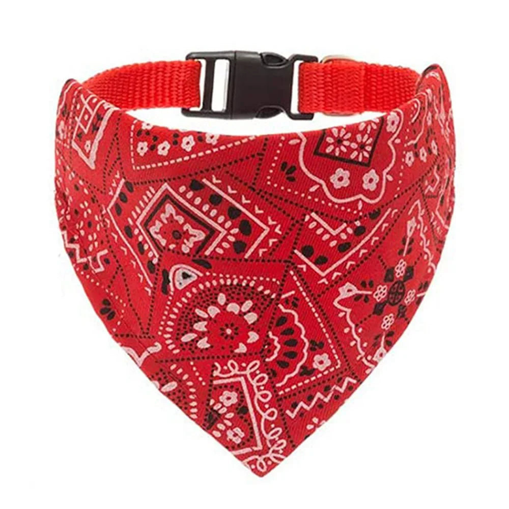 Dog Bandana Collar Scarf Cat Bandana Collar Adjustable Pet Collars for Puppy Cats Kitten Small Dogs Bandanas Scarf for Chihuahua